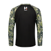 Quick Dry HIDEN EXILE™ Black/Camo Long Sleeve Shirt