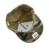 Hiden Solid Woodland Camo Snap Back Flat Bill Hat