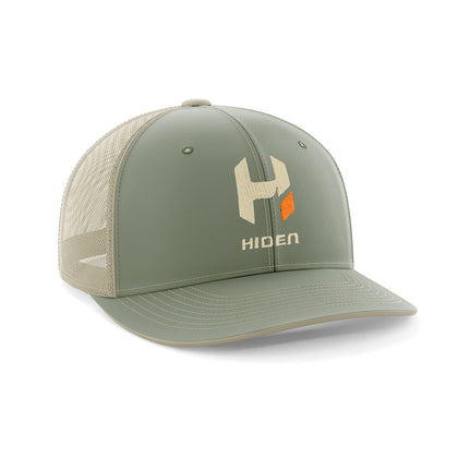 Hiden Tan/Olive Mesh Snapback Hat