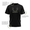 Hiden Elk Bad Mofo Black T-Shirt 50/50 Blend