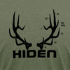 Hiden Elk Bad Mofo Olive T-Shirt 50/50 Blend