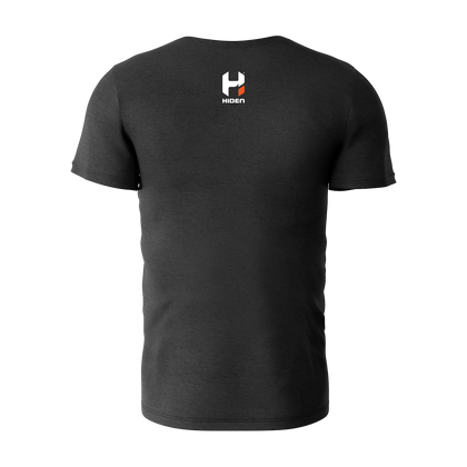 Hiden Backcountry Topo Black T-Shirt 50/50 Blend