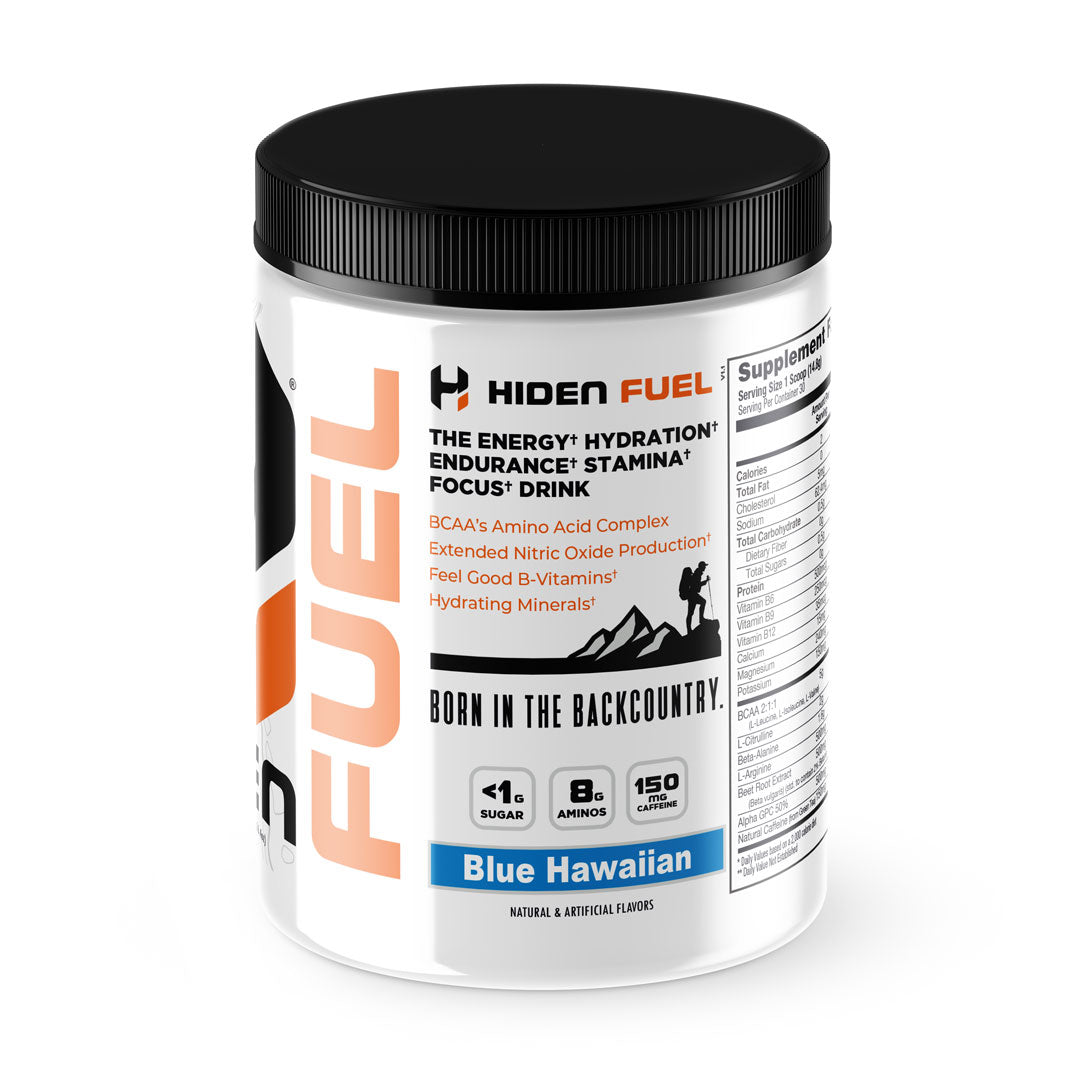 Hiden® Fuel Pre Workout - Blue Hawaiian