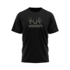 Hiden 11pt Whitetail Black T-Shirt 50/50 Blend