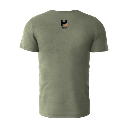 Hiden Whitetail Deadhead Olive T-Shirt 50/50 Blend