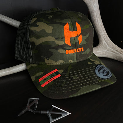 Hiden Deep Woods MultiCam Camo Snapback Hat